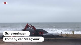 LIVE Scheveningen herstelt van vonkenregen Nieuwjaar [upl. by Kirby]