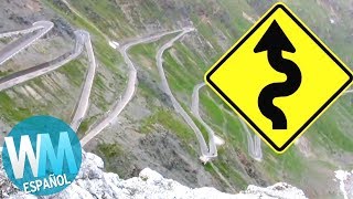 ¡Top 10 Carreteras más PELIGROSAS del Mundo [upl. by Polard]