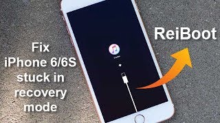 Fix iPhone 66S Stuck in Recovery Mode NO Restore NO Data Loss [upl. by Tierell]