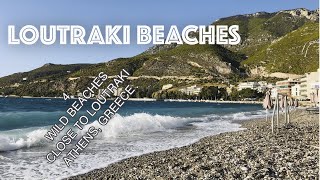 Best Beaches Loutraki Athens Greece [upl. by Arhoz44]