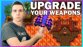 FORGE GUIDE  Everything You Need to Know About Upgrading Your Weapons and Tools on Ginger Island [upl. by Notaes]