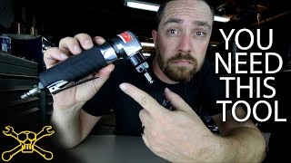 You Need This Tool  Episode 25  Air Powered Sheet Metal Nibbler [upl. by Ramma]