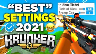 BEST NEW Krunkerio Settings 2021 but theyre from viewers [upl. by Meris613]