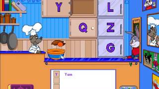 Reader Rabbit Preschool  Part 1 ABC Diner Ticket 1 [upl. by Hamaso462]