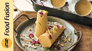 Street Style Khoya Kulfi Recipe By Food Fusion [upl. by Aikmat]