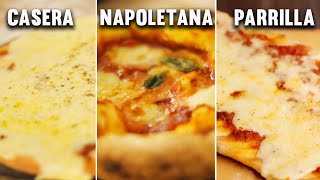 ¿CÓMO HACER 3 TIPOS DE PIZZA CON MASA MADRE [upl. by Loella]