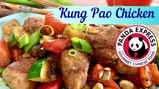 Kung Pao Chicken  Panda Express copycat recipe [upl. by Noxin]