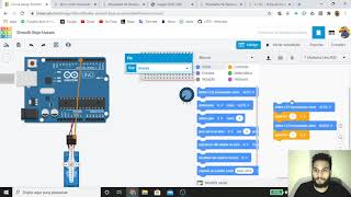 Mova um Servo Motor no TinkerCAD [upl. by Nylecaj]