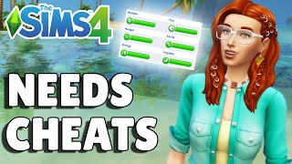 All Needs Cheats  The Sims 4 Guide [upl. by Kanya]