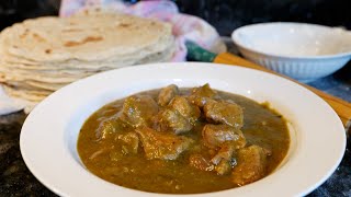 How to make The BEST Mexican Chile Verde Pork Stew  Views on the road [upl. by Llenrahs]