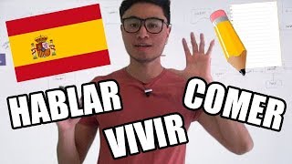 APRENDA A CONJUGAR TODOS OS VERBOS EM ESPANHOL [upl. by Allegra]