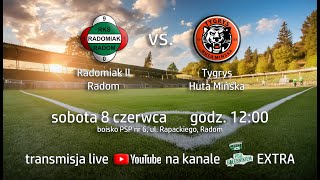 Radomiak II Radom  Tygrys Huta Mińska  V liga gr mazowiecka II [upl. by Statis]