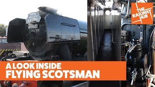 A look inside Flying Scotsman  Including its tender and cab [upl. by Booma682]