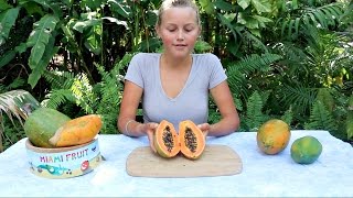 How to Tell When a Papaya is Ripe  buying the BEST ones [upl. by Nosna]