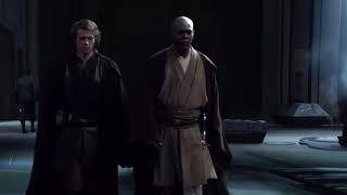 Anakin Tells Mace Windu About Palpatine Revenge of the Sith [upl. by Havelock]