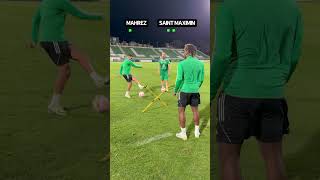 Mahrez vs Maximin one touch challenge [upl. by Engvall553]