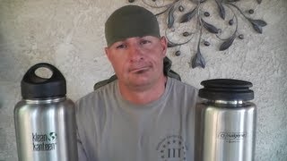 Nalgene VS Klean  Wide Mouth Stainless Steel Bottles [upl. by Crosse]