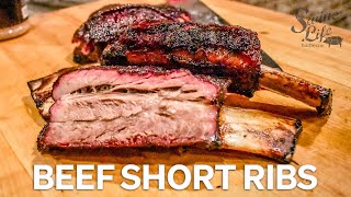 Beef Short Ribs on the Pellet Grill [upl. by Eendyc530]