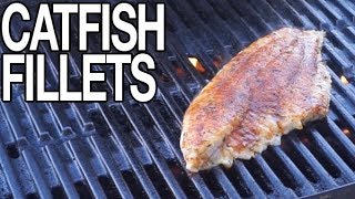 Grilled Catfish Fillets [upl. by Anileba284]