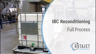 IBC Cleaning  Reconditioned IBC Containers  Full System [upl. by Philina]