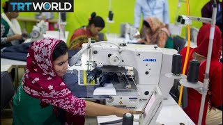 Bangladesh garment industry accounts for 80 of exports  Money Talks [upl. by Ybeloc341]