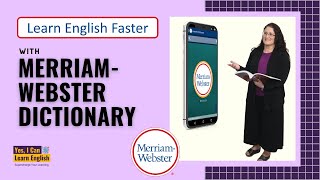 Learn English Faster with MerriamWebster Dictionary [upl. by Pavyer]