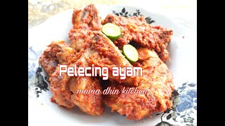 Makanan khas lombok Ayam pelecing [upl. by Nauquf]