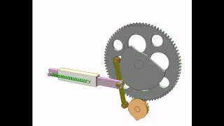 Cam and gear mechanism 3 [upl. by Janetta]