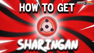 How To Unlock Sharingan In Naruto To Boruto Shinobi Striker [upl. by Moss436]