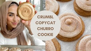 HOW TO MAKE THE BEST CRUMBL COOKIES AT HOME  Churro Flavor [upl. by Helenka337]