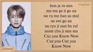 NCT U  Know Now Easy Lyrics [upl. by Mair733]