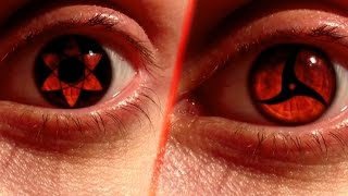 REAL LIFE Anime Eyes 4 Mangekyou Sharingan Edition [upl. by Macomber584]