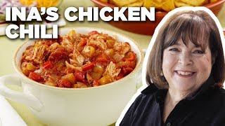 Ina Gartens 5Star Chicken Chili Recipe  Barefoot Contessa  Food Network [upl. by Fredette777]