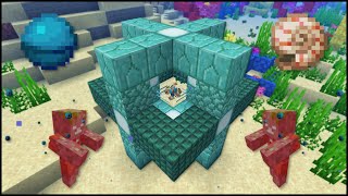 Minecraft  How To Get And Use The Conduit JavaBedrock [upl. by Atinit925]