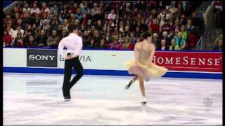 Tessa Virtue amp Scott Moir  2010 Canadian Nationals FD HD [upl. by Cyrano536]