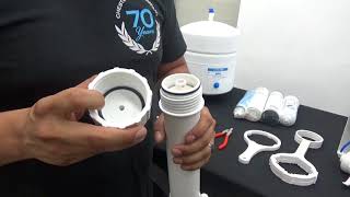 How To Replace A Reverse Osmosis Filter  10 easy steps [upl. by Neel33]