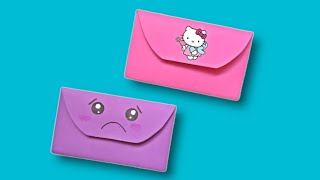 DOMPET kertas  Cara Membuat handbag dari Kertas [upl. by Schnur]