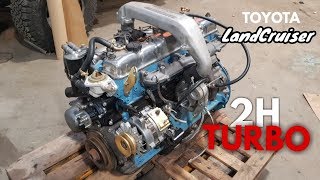 Land Cruiser BJ73 2H TURBO CONVERSION [upl. by Cordelie]