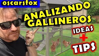 COMO CONSTRUIR un GALLINERO pequeño EN CASA 😀👍 ANALIZANDO GALLINEROS IDEAS Y TIPS [upl. by Notlit650]