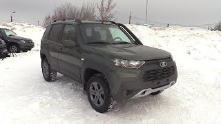 2021 LADA NIVA TRAVEL OFFROAD Start Up Engine and In Depth Tour [upl. by Yanej]