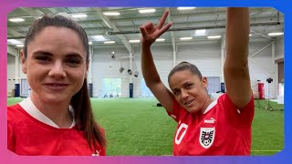 🚨VLOG  UEFA WOMENS EURO 2022 SPECIAL 🚨 [upl. by Pirri]