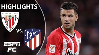 Athletic Club vs Atletico Madrid  LALIGA Highlights  ESPN FC [upl. by Ainesy]