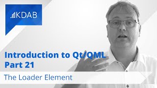 Introduction to Qt  QML Part 21  The Loader Element [upl. by Jaquelin107]