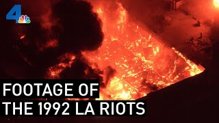 Raw Footage of the 1992 LA Riots  From the Archives  NBCLA [upl. by Nayab762]