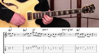 Sunny  Learn The Melody  Jazz Guitar Lesson [upl. by Ammamaria]