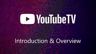 Streaming TV Tutorial  YouTube TV [upl. by Eidahs]