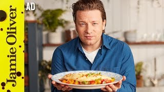 Scrambled Egg Omelette  Jamie Oliver  AD [upl. by Aicak]