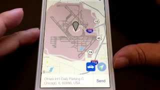 Sending Directions to your car from the GM Onstar App [upl. by Ylrebmi]