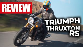 Michael Neeves rides the Triumph Thruxton RS  MCN REVIEW [upl. by Imeka]