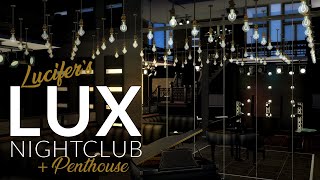 LUCIFERS LUX NIGHTCLUB  PENTHOUSE 🔥  The Sims 4  Cinematic Stop Motion Build  No CC [upl. by Nesto]